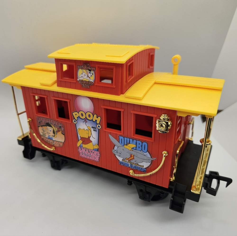 Disney Mickeys Big Top Railroad Caboose Train Replacement Car Missing Back Wheel